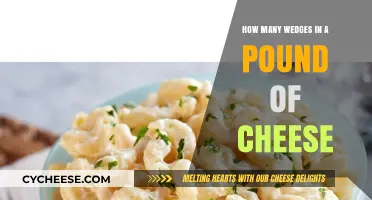 Cheese Wedges Per Pound: A Guide to Portioning Cheese