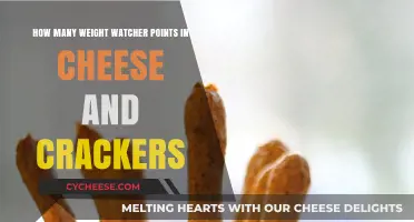 Cheese and Crackers: Uncovering Weight Watchers Points for Snack Lovers