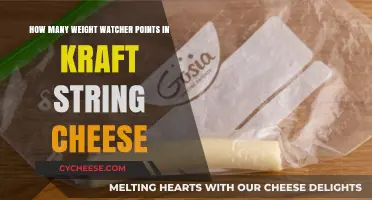 Kraft String Cheese Weight Watchers Points: A Quick Guide