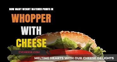 Counting Weight Watchers Points in a Whopper with Cheese