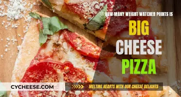 Weight Watcher Points for Big Cheese Pizza Revealed