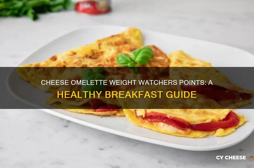 how many weight watchers points in a cheese omelette