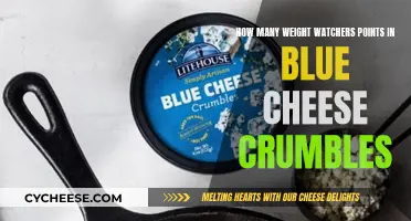 Blue Cheese Crumbles: Weight Watchers Points Value