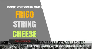 Frigo String Cheese Weight Watchers Points Breakdown: A Healthy Snack Guide