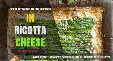 Ricotta Cheese Weight Watchers Points: A Complete Guide