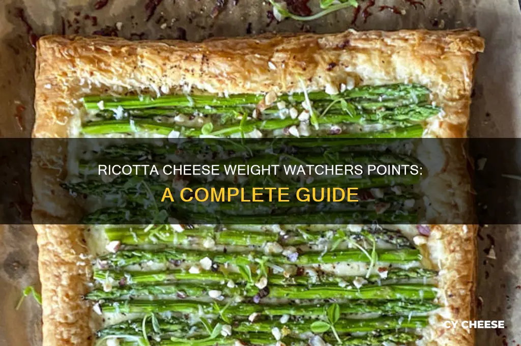 how many weight watchers points in ricotta cheese