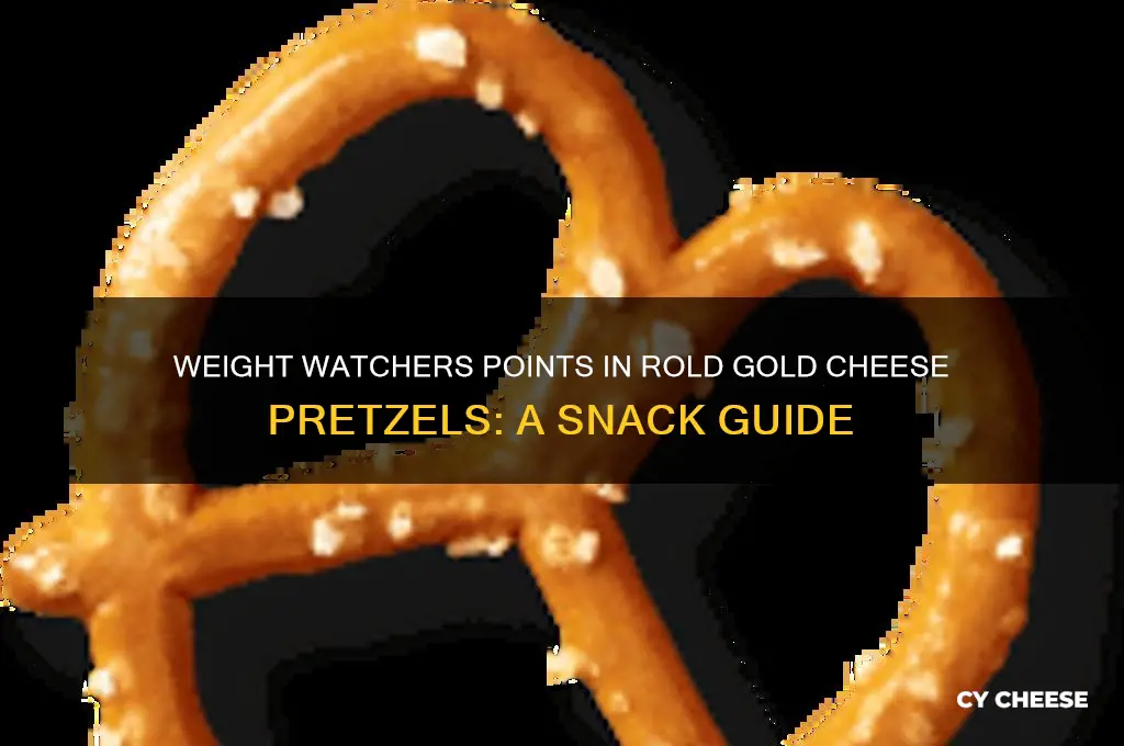 how many weight watchers points in rold gold cheese pretzels