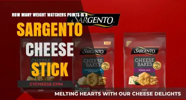 Sargento Cheese Stick Weight Watchers Points Breakdown: A Quick Guide