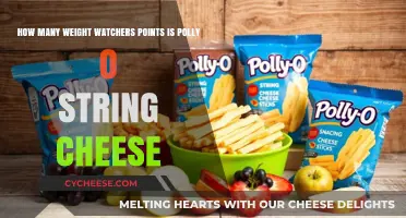 Polly-O String Cheese Weight Watchers Points Calculation Guide
