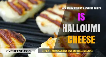 Calculating Weight Watchers Points for Halloumi Cheese: A Quick Guide