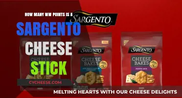 Sargento Cheese Stick WW Points: A Quick Nutrition Breakdown