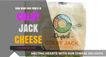 Colby Jack Cheese WW Points: A Quick Nutrition Guide
