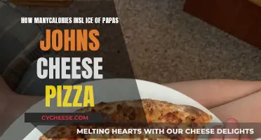 Cheese Pizza Delight: Unveiling Papa John's Calorie Count