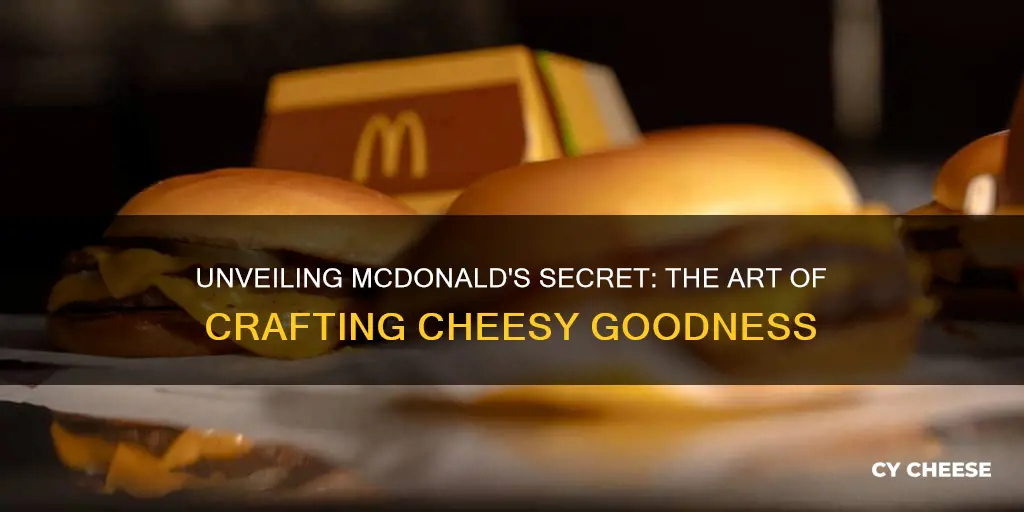 how mcdonalds cheese is made