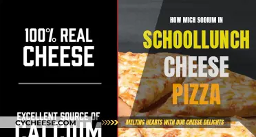 Cheese Pizza's Secret: Unveiling the Sodium Surprise in Your School Lunch