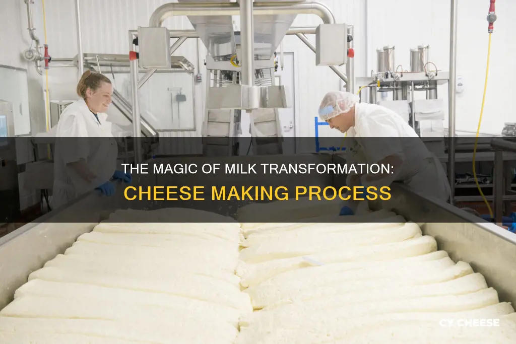 how milk is made into cheese