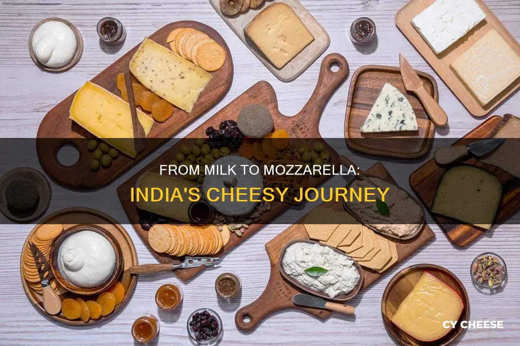 how mozzarella cheese is made in india