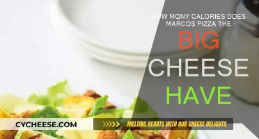 Calories in Marco's Pizza's Big Cheese Pizza: A Detailed Breakdown