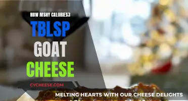 Goat Cheese's Calorie Count: A Tasty, Nutritious Treat