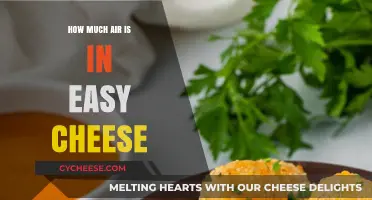 Uncovering the Surprising Amount of Air in Easy Cheese Cans