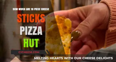 Pizza Hut's 10-Piece Cheese Sticks Price: A Tasty Snack Deal