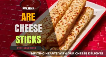 Cheese Sticks Price Guide: How Much Should You Expect to Pay?