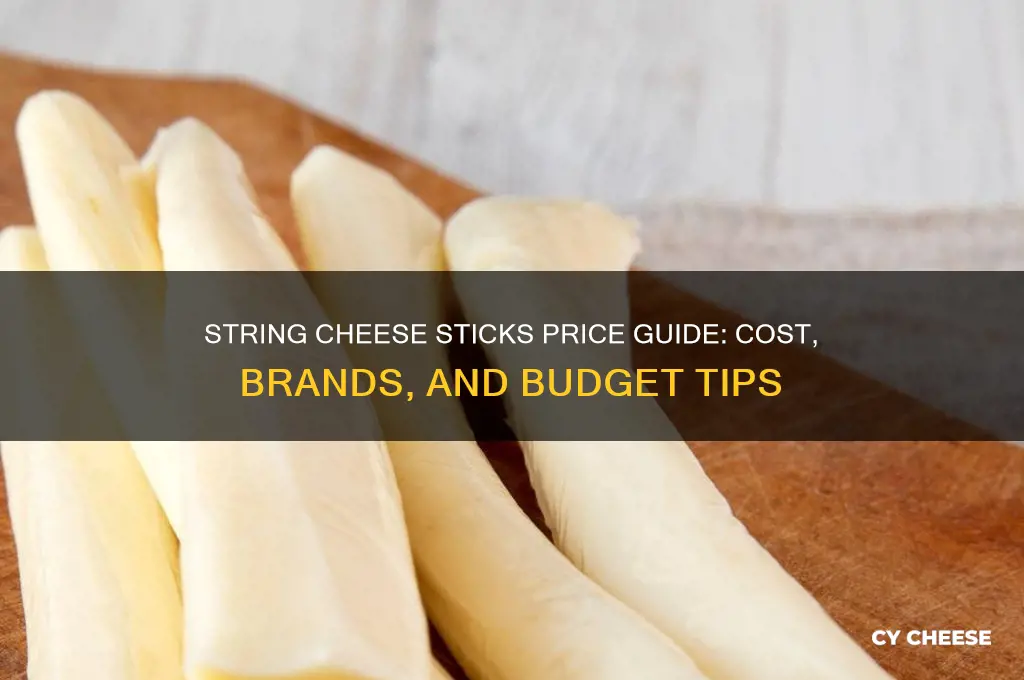 how much are string cheese sticks