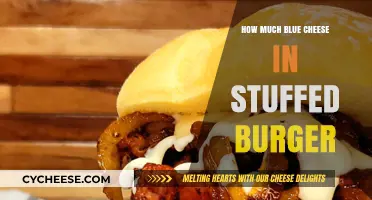 Perfect Blue Cheese Stuffed Burger: How Much is Just Right?