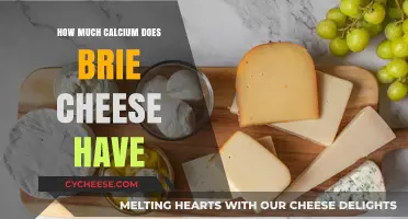 Brie Cheese Calcium Content: Uncovering the Nutritional Value in Every Bite