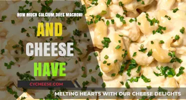 Mac and Cheese Calcium Content: Nutritional Breakdown and Benefits