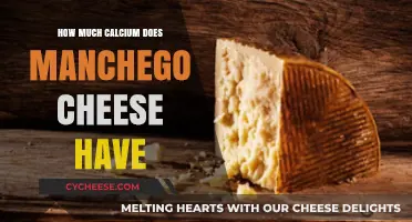Manchego Cheese Calcium Content: Unlocking Nutritional Benefits and Facts