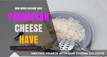 Calcium Content in Parmesan Cheese: Nutritional Benefits Explained