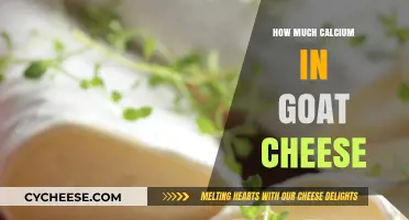 Goat Cheese Calcium Content: Unlocking Nutritional Benefits and Serving Tips