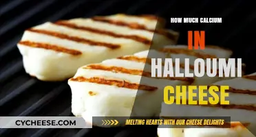 Calcium Content in Halloumi Cheese: Nutritional Insights and Benefits