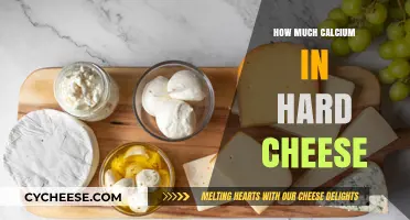 Calcium Content in Hard Cheese: Unlocking Nutritional Benefits and Serving Tips