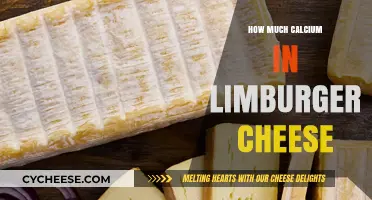Calcium Content in Limburger Cheese: A Nutritional Breakdown