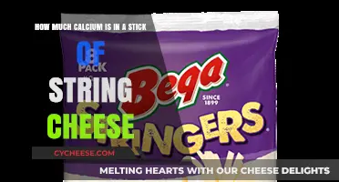 Calcium Content in String Cheese: Uncovering the Nutrient Value