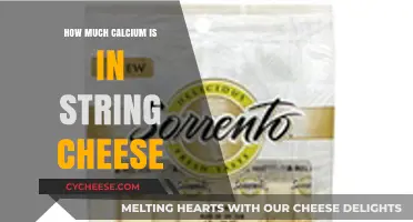 Calcium Content in String Cheese: A Nutritional Breakdown