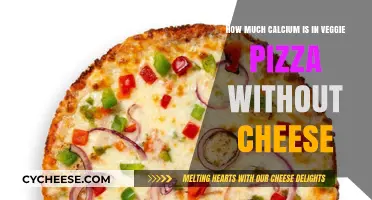 Calcium Content in Veggie Pizza Without Cheese: A Nutritional Breakdown