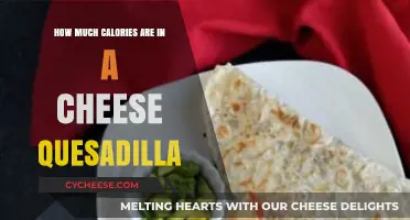Cheese Quesadilla Calorie Count: Unveiling the Nutritional Facts
