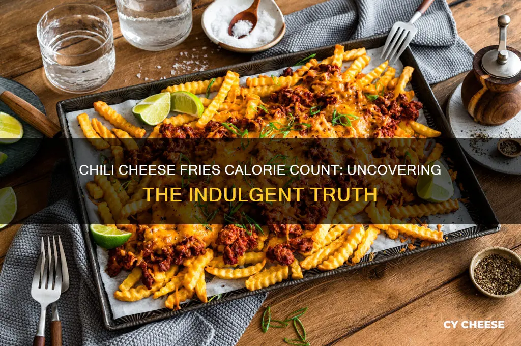 how much calories are in chili cheese fries