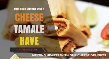Cheese Tamale Calories: Unveiling the Nutritional Facts and Figures