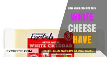 White Cheese Calories: Nutritional Breakdown and Health Impact Explained