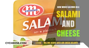 Calories in Salami and Cheese: A Nutritional Breakdown