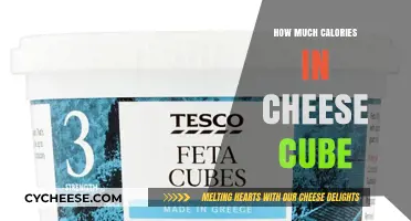 Cheese Cube Calories: Nutritional Breakdown and Serving Size Guide