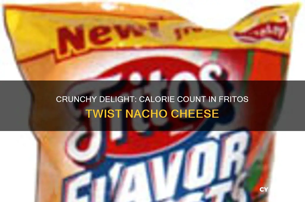 how much calories in fritos twist nacho cheese