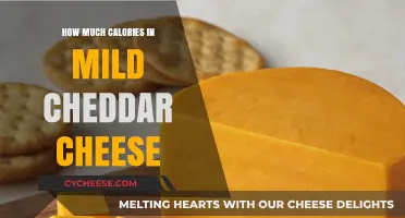 Mild Cheddar Cheese Calories: Nutritional Breakdown and Serving Tips