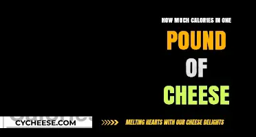 Cheese Calories Unveiled: How Many in One Pound?