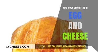Egg and Cheese Calorie Count: A Nutritional Breakdown