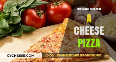 Carb Content in Cheese Pizza: A Nutritional Breakdown